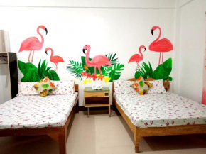 Flamingo Room - Fan Only at Casa Bolo - 15mins to Hundred Island